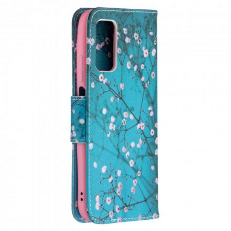 Flip Cover Poco M3 Blomstrende Træ