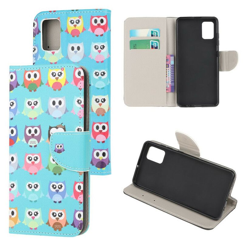 Flip Cover Poco M3 Flere Ugler