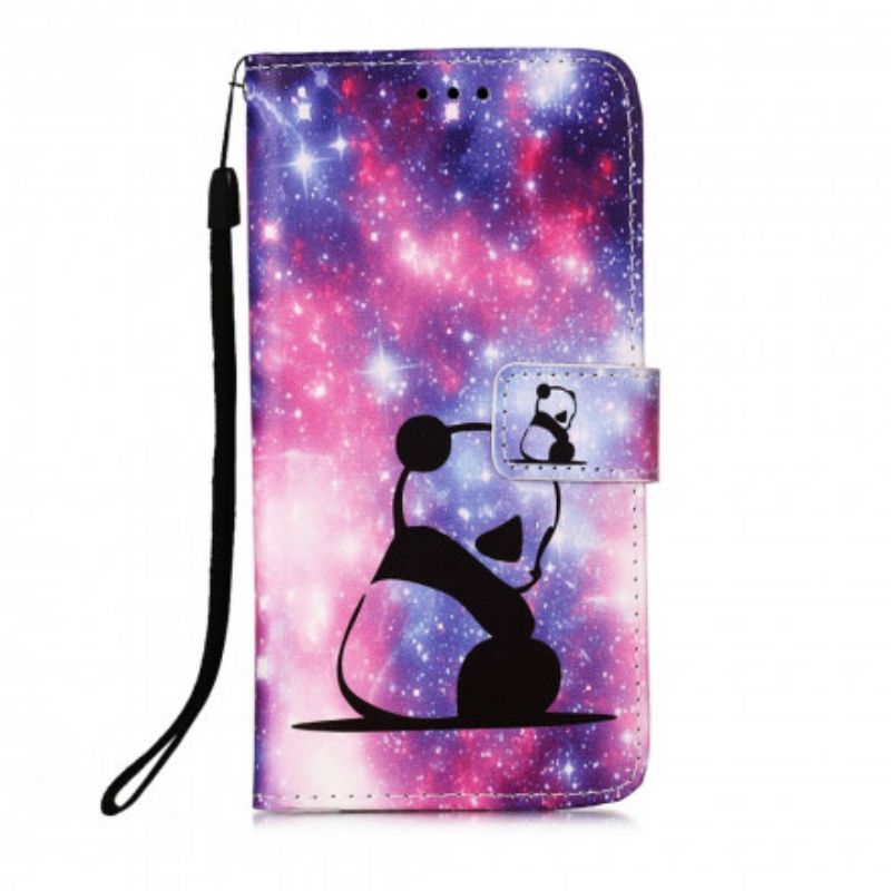 Flip Cover Poco M3 Med Snor Thong Panda Musings