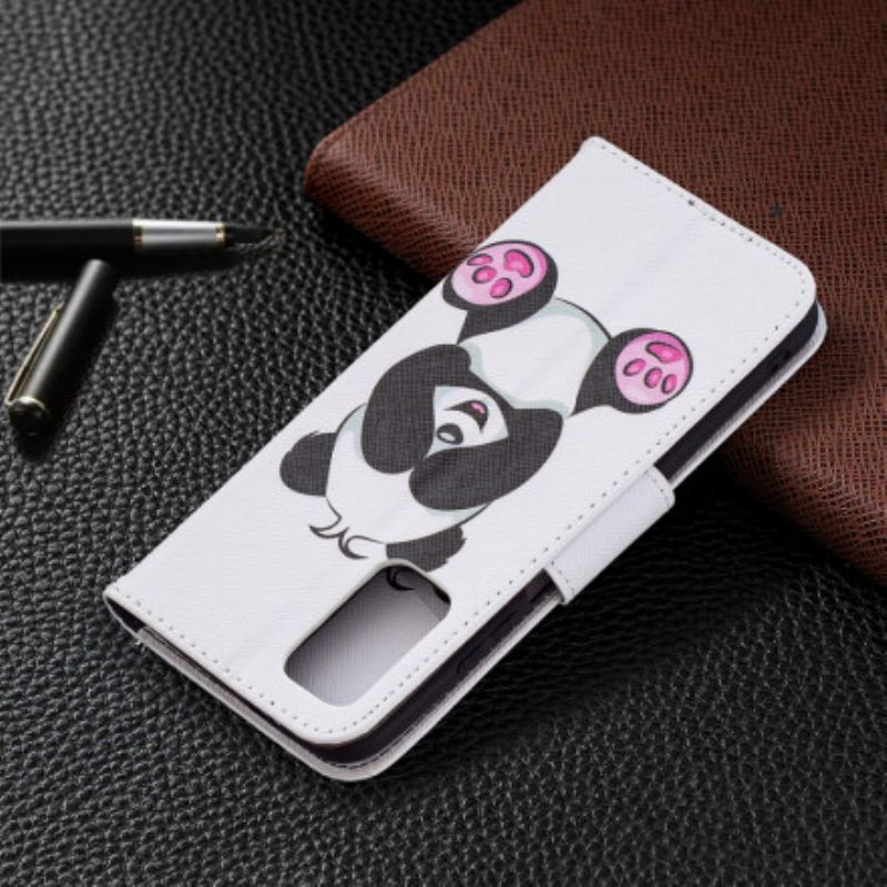 Flip Cover Poco M3 Panda Sjov