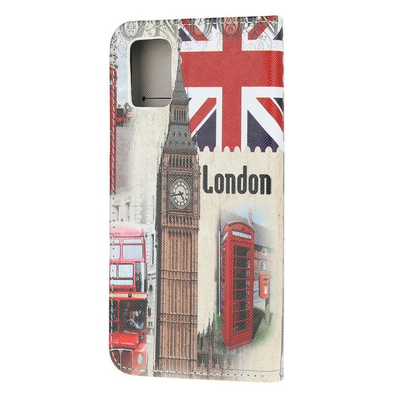 Læder Cover Poco M3 London Life