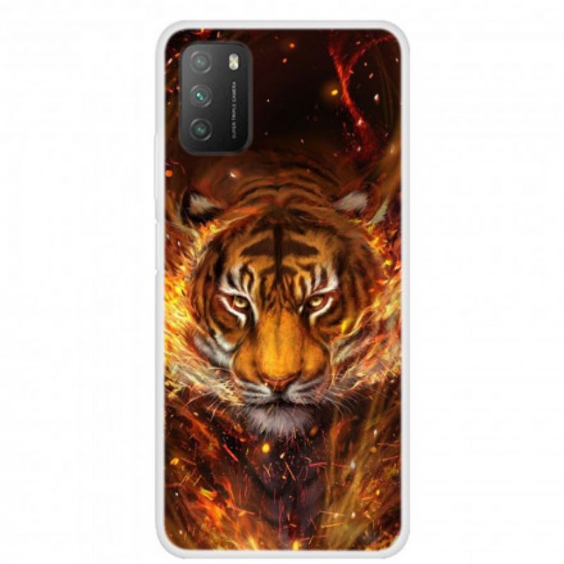 Mobilcover Poco M3 Ild Tiger