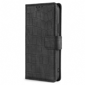 Flip Cover Realme GT2 Pro Krokodillehudeffekt