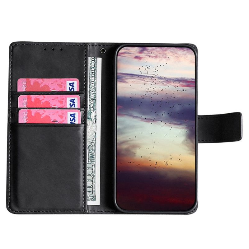 Flip Cover Realme GT2 Pro Krokodillehudeffekt