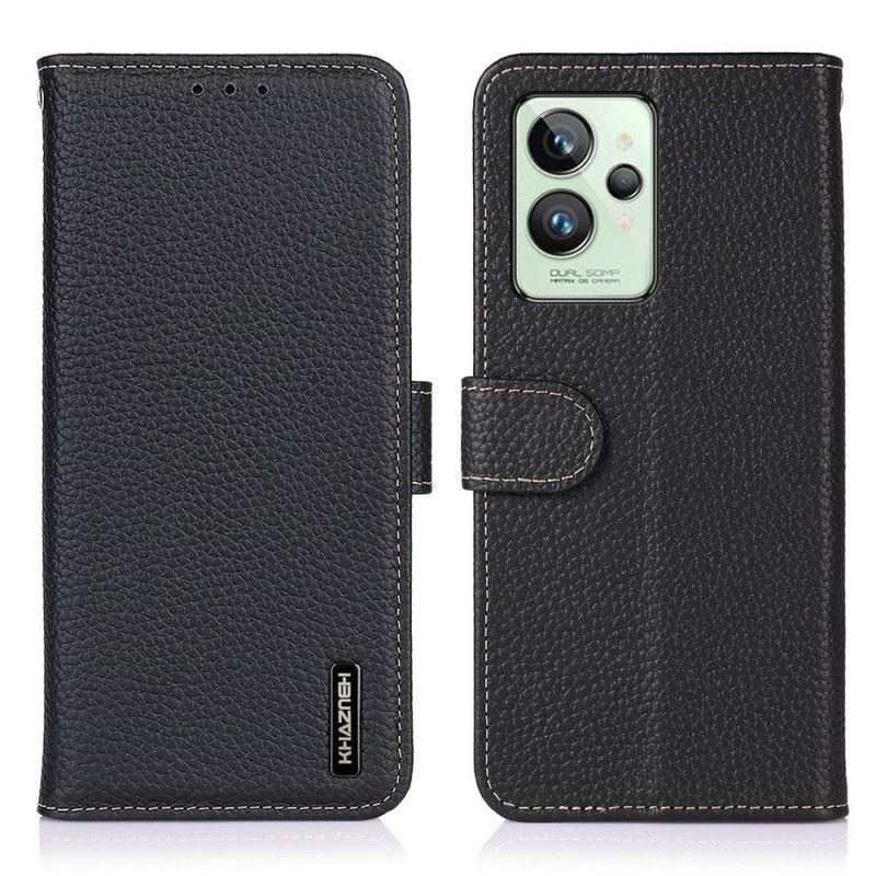 Flip Cover Realme GT2 Pro Litchi Khazneh Læder