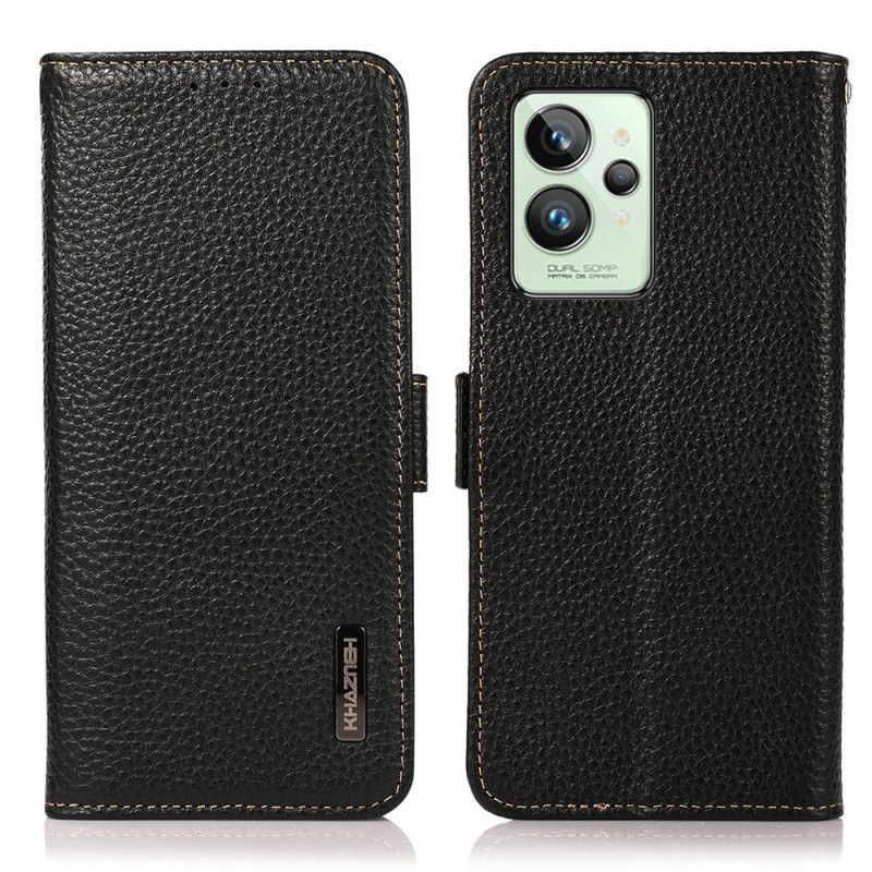 Flip Cover Realme GT2 Pro Litchi Læder Khazneh Rfid