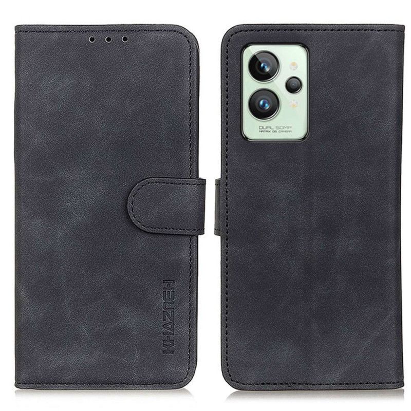 Flip Cover Realme GT2 Pro Vintage Lædereffekt Khazneh