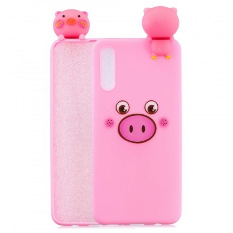 Cover Samsung Galaxy A50 Funny Pig 3d