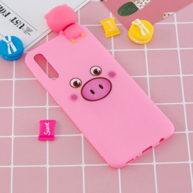 Cover Samsung Galaxy A50 Funny Pig 3d