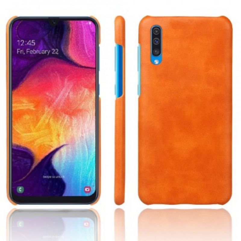 Cover Samsung Galaxy A50 Performance Litchi-lædereffekt