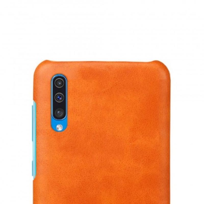 Cover Samsung Galaxy A50 Performance Litchi-lædereffekt