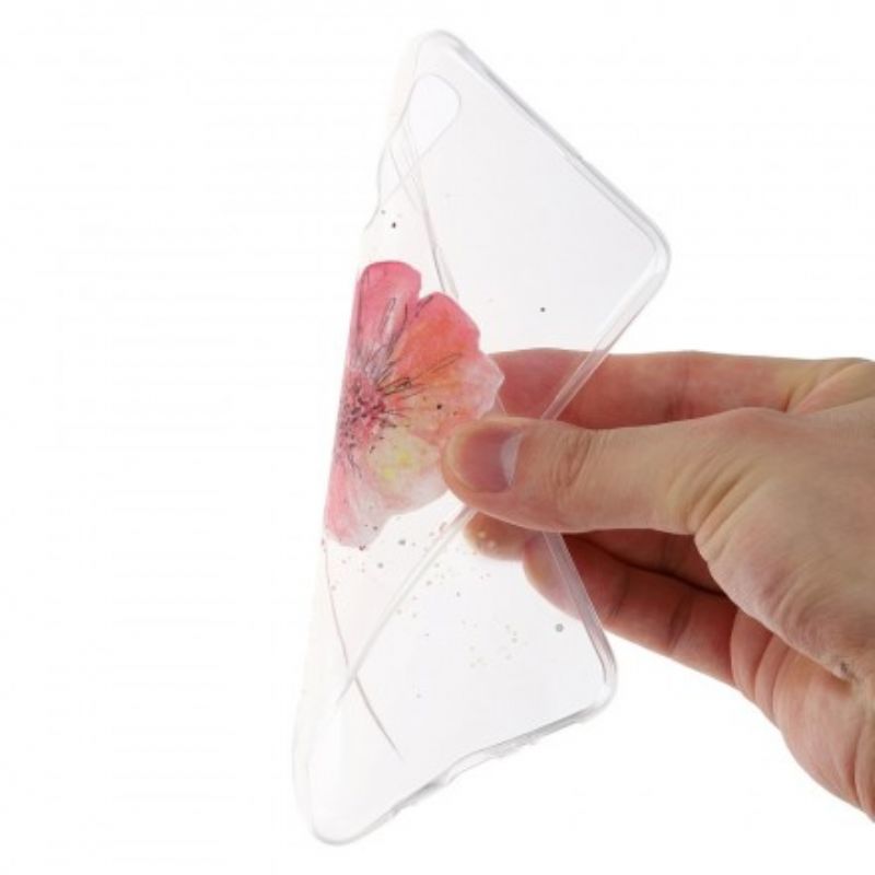 Cover Samsung Galaxy A50 Sømløst Akvarel Blomstermønster