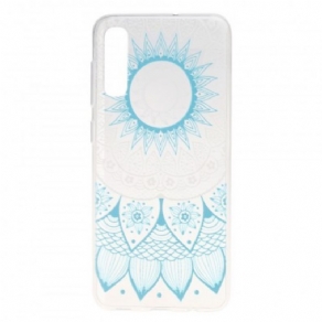 Cover Samsung Galaxy A50 Transparent Farvet Mandala