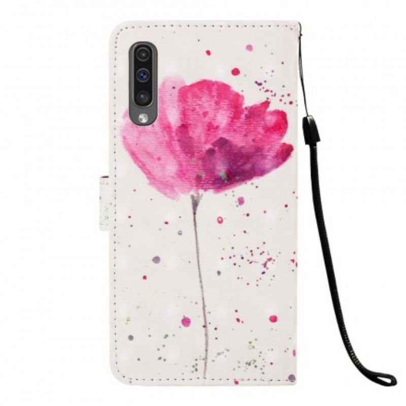 Flip Cover Samsung Galaxy A50 Akvarelgrime