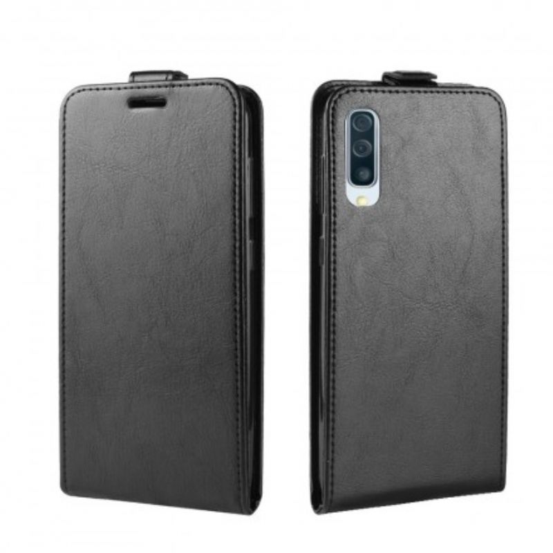 Flip Cover Samsung Galaxy A50 Læder Cover Foldbar Lædereffekt