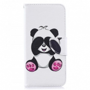 Flip Cover Samsung Galaxy A50 Panda Sjov