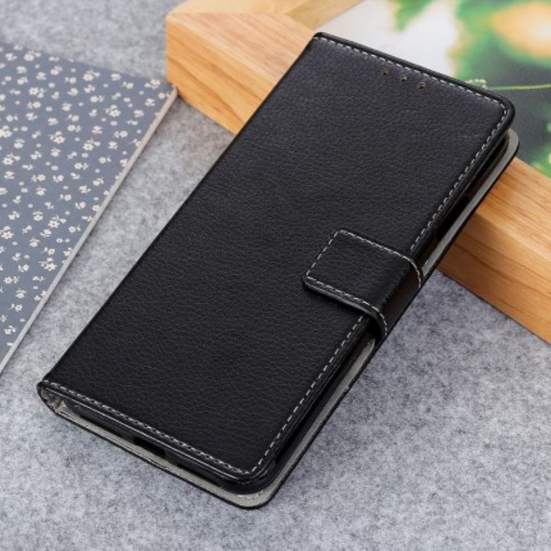 Flip Cover Samsung Galaxy A50 Retro Couture Imiteret Læder