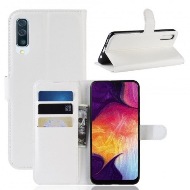 Flip Cover Samsung Galaxy A50 Retro Kunstlæder