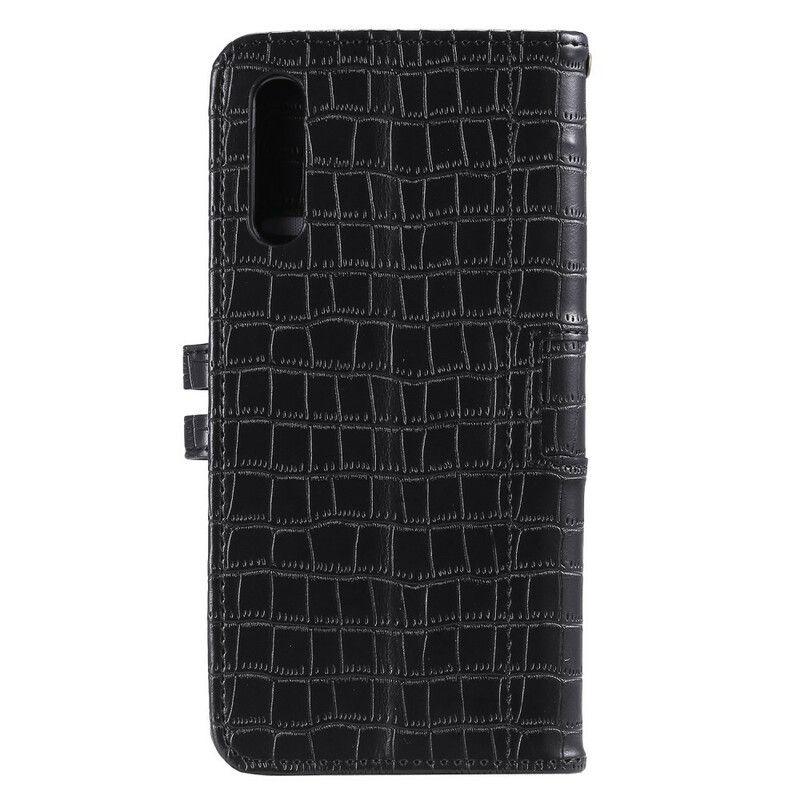 Læder Cover Samsung Galaxy A50 Intens Croc