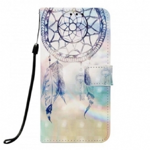 Læder Cover Samsung Galaxy A50 Pastel Drømmefanger