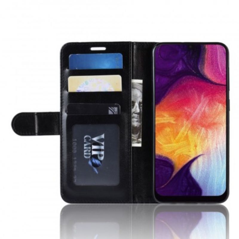 Læder Cover Samsung Galaxy A50 Ultra Imiteret Læder