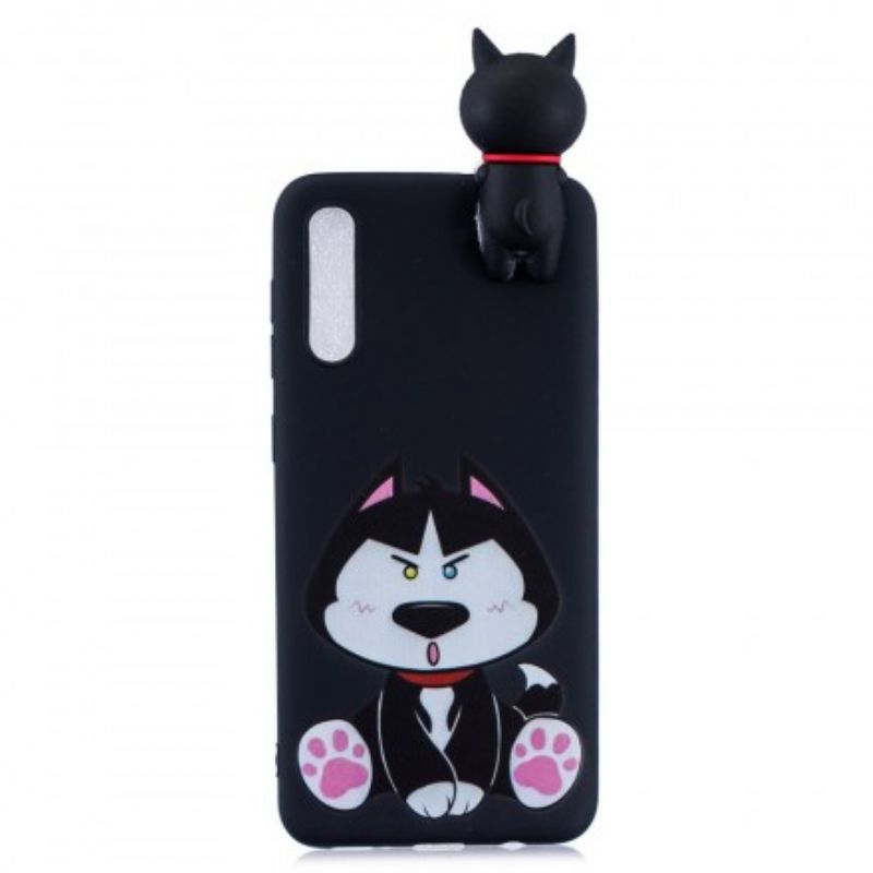 Mobilcover Samsung Galaxy A50 Funny Dog 3d