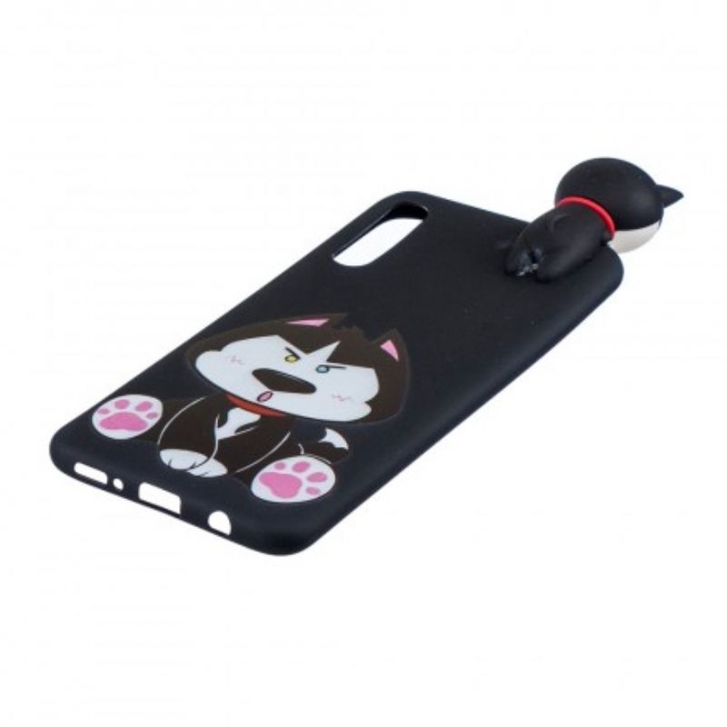 Mobilcover Samsung Galaxy A50 Funny Dog 3d