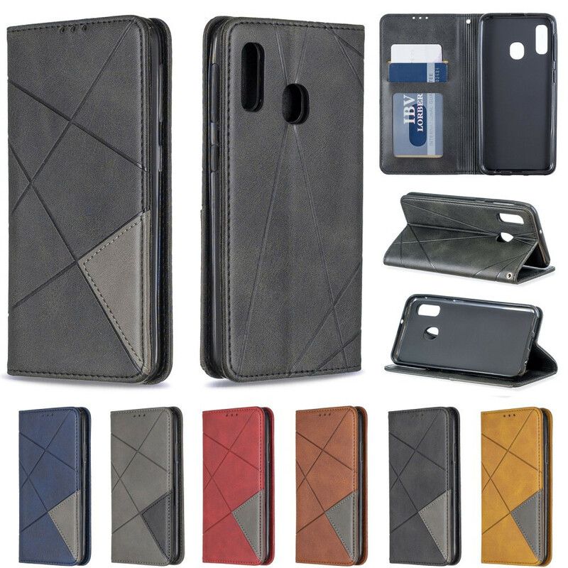 Cover Samsung Galaxy A20e Flip Cover Kunstnerstil