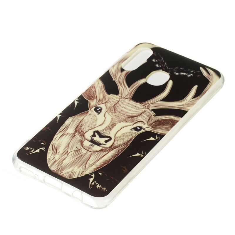 Cover Samsung Galaxy A20e Fluorescerende Majestic Stag