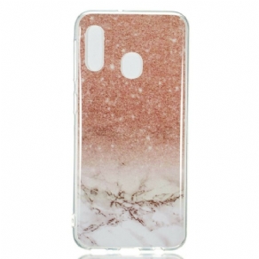 Cover Samsung Galaxy A20e Glitrer Marmor