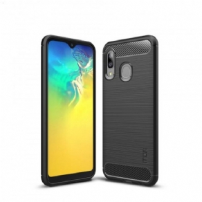 Cover Samsung Galaxy A20e Mofi Børstet Kulfiber