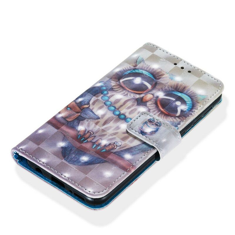 Flip Cover Samsung Galaxy A20e Frøken Ugle