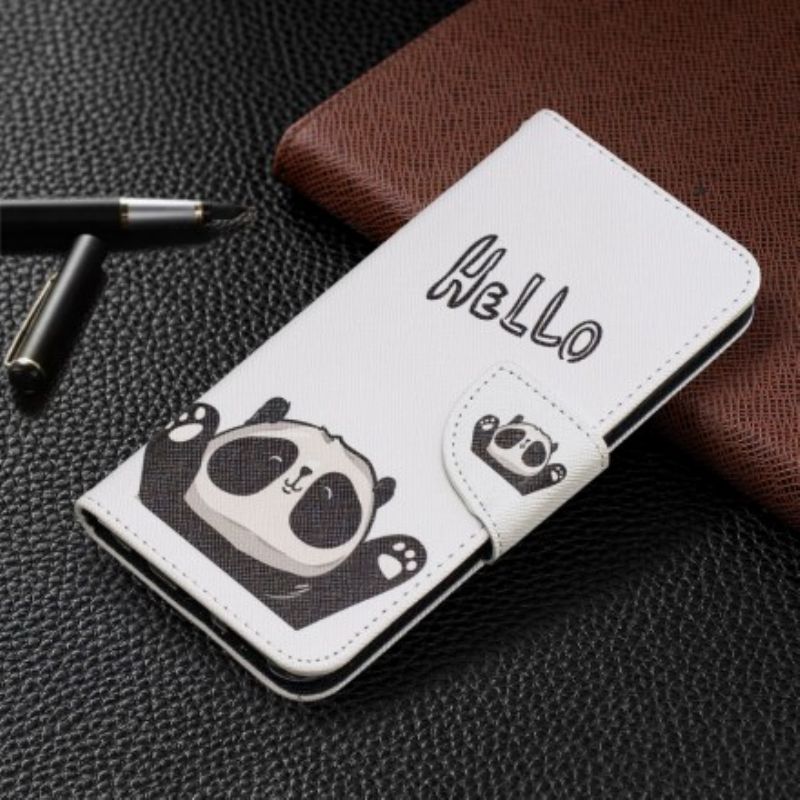 Flip Cover Samsung Galaxy A20e Hej Panda