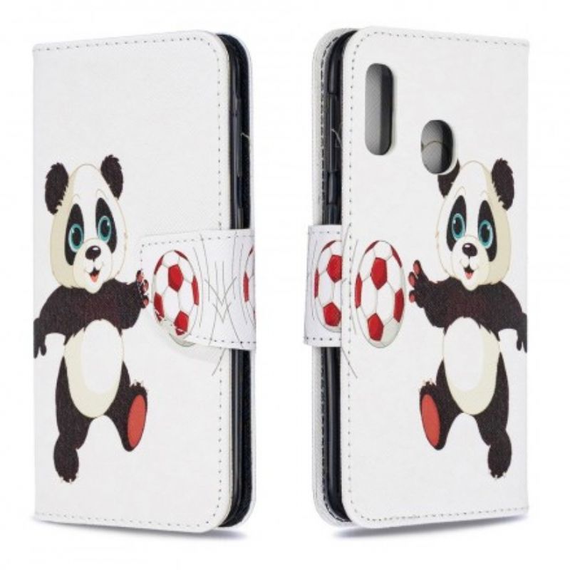 Flip Cover Samsung Galaxy A20e Pandafod