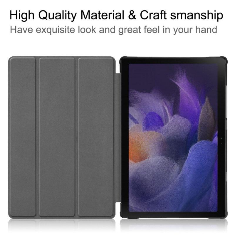 Cover Samsung Galaxy Tab A8 Forbedrede Sommerfugle Og Blomster