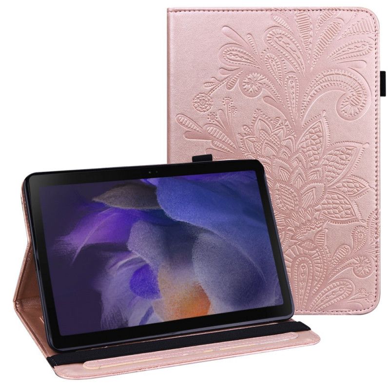 Etui Samsung Galaxy Tab A8 Blomsterdesign