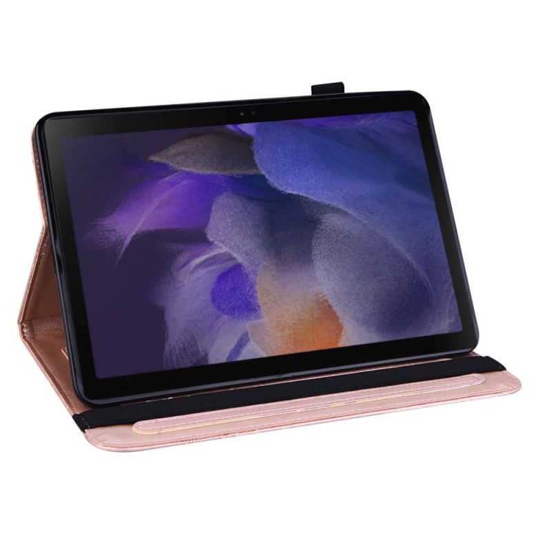 Etui Samsung Galaxy Tab A8 Blomsterdesign