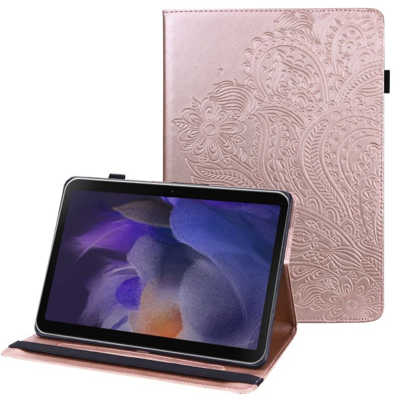 Etui Samsung Galaxy Tab A8 Styliseret Blomst