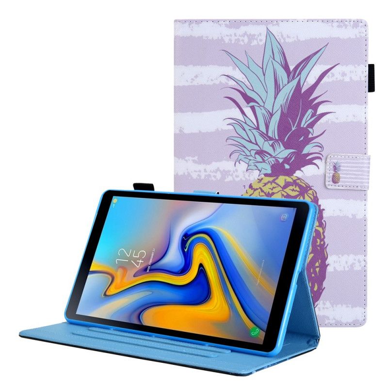 Flip Cover Samsung Galaxy Tab A8 Ananas Design