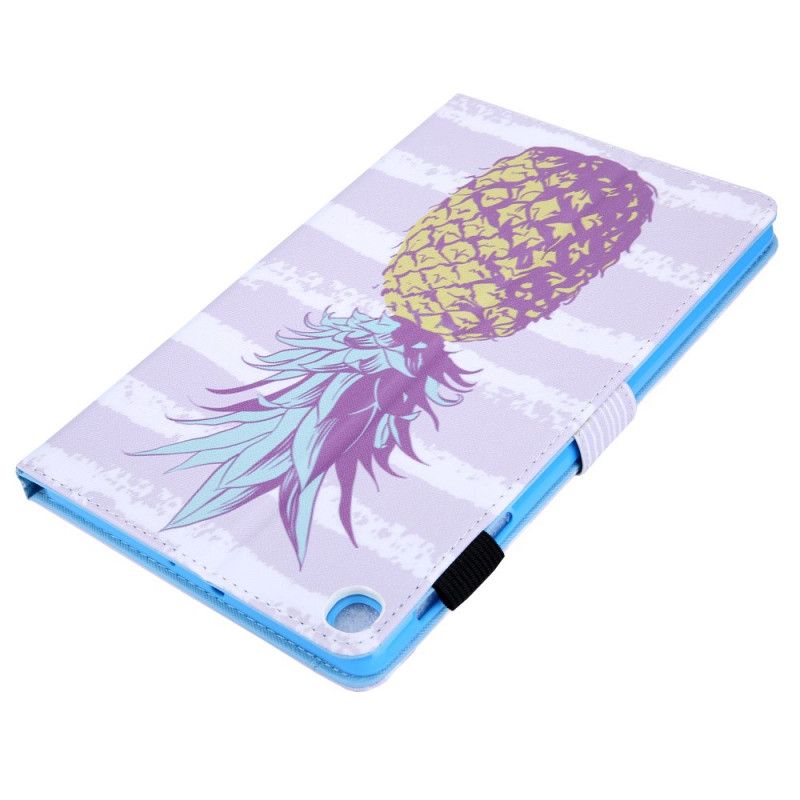 Flip Cover Samsung Galaxy Tab A8 Ananas Design