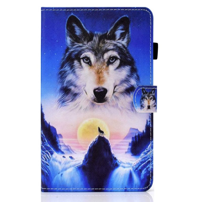 Flip Cover Samsung Galaxy Tab A8 Bjergulven