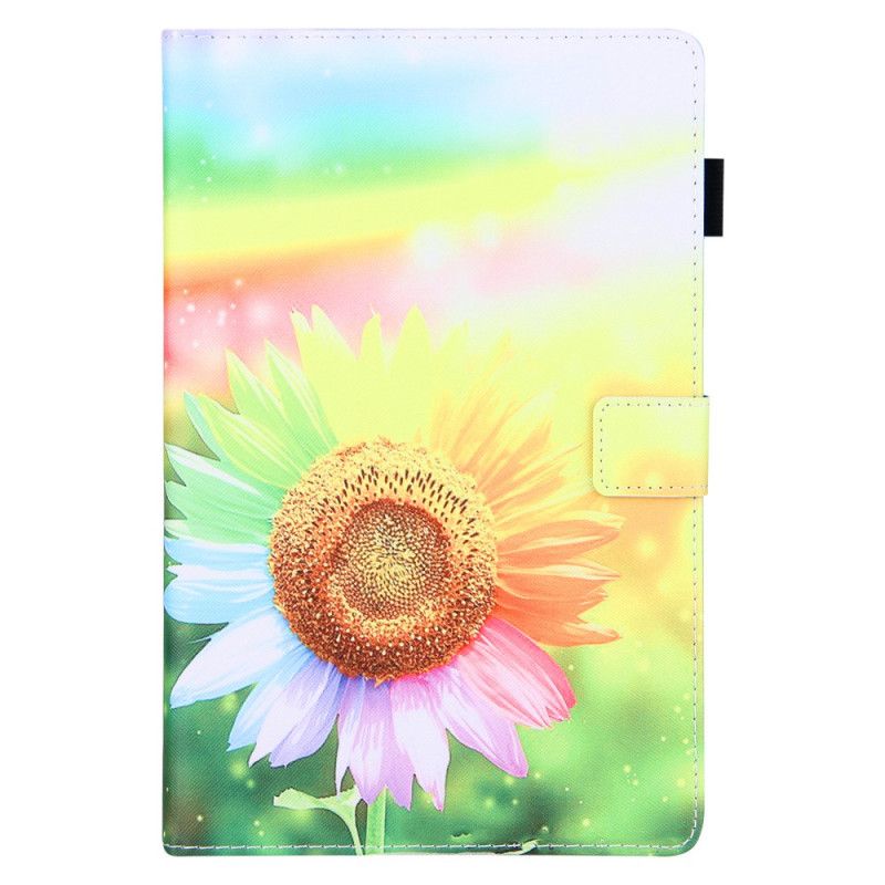 Flip Cover Samsung Galaxy Tab A8 Blomster I Solen