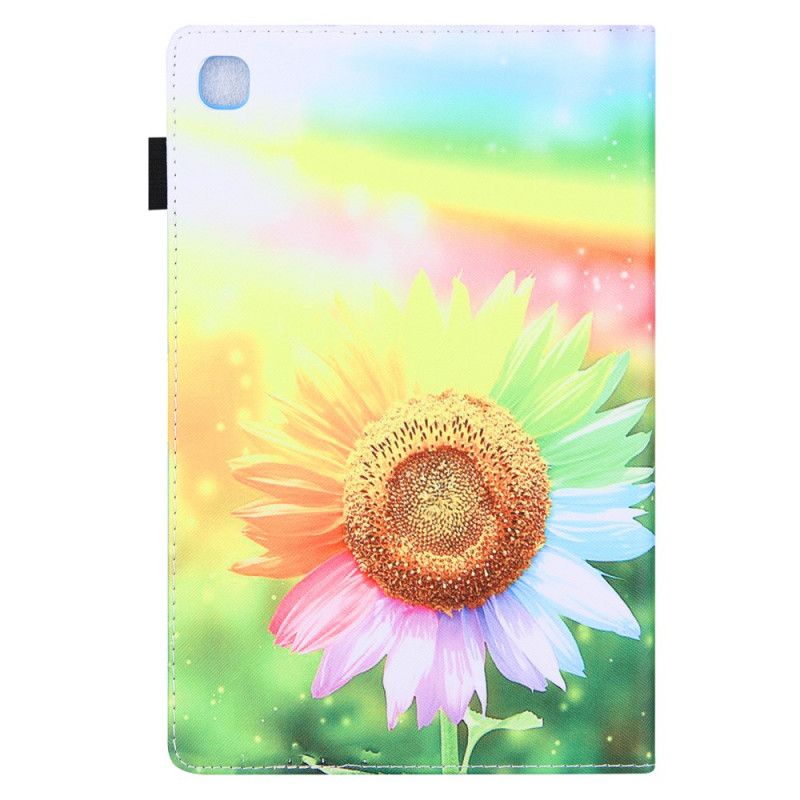 Flip Cover Samsung Galaxy Tab A8 Blomster I Solen