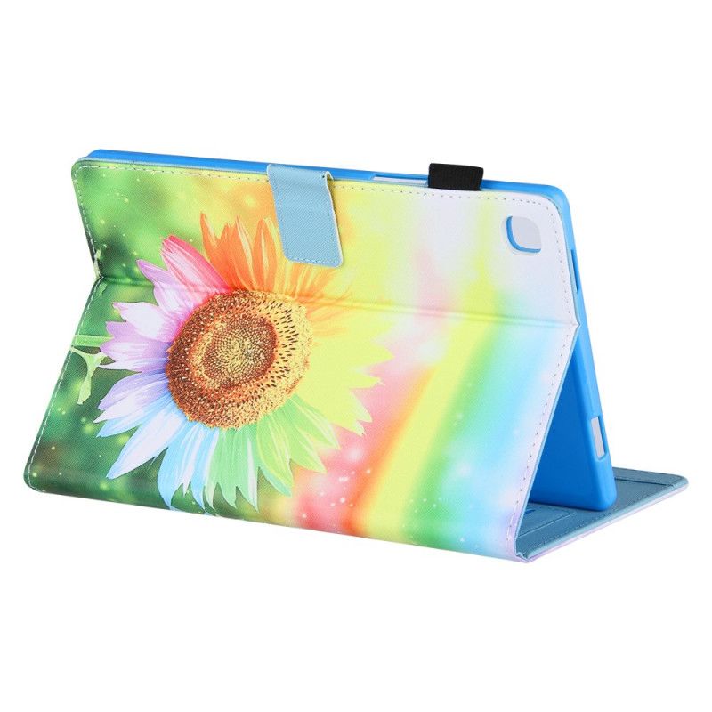 Flip Cover Samsung Galaxy Tab A8 Blomster I Solen