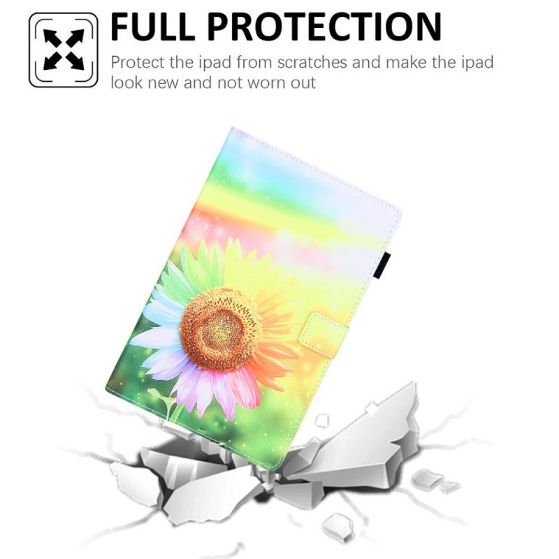 Flip Cover Samsung Galaxy Tab A8 Blomster I Solen