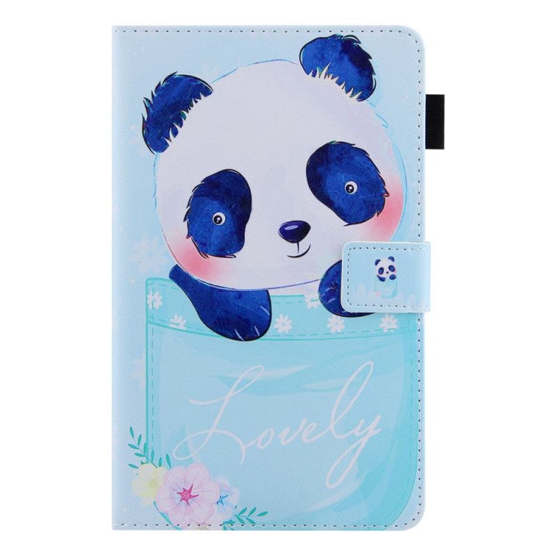 Flip Cover Samsung Galaxy Tab A8 Dejlig Panda