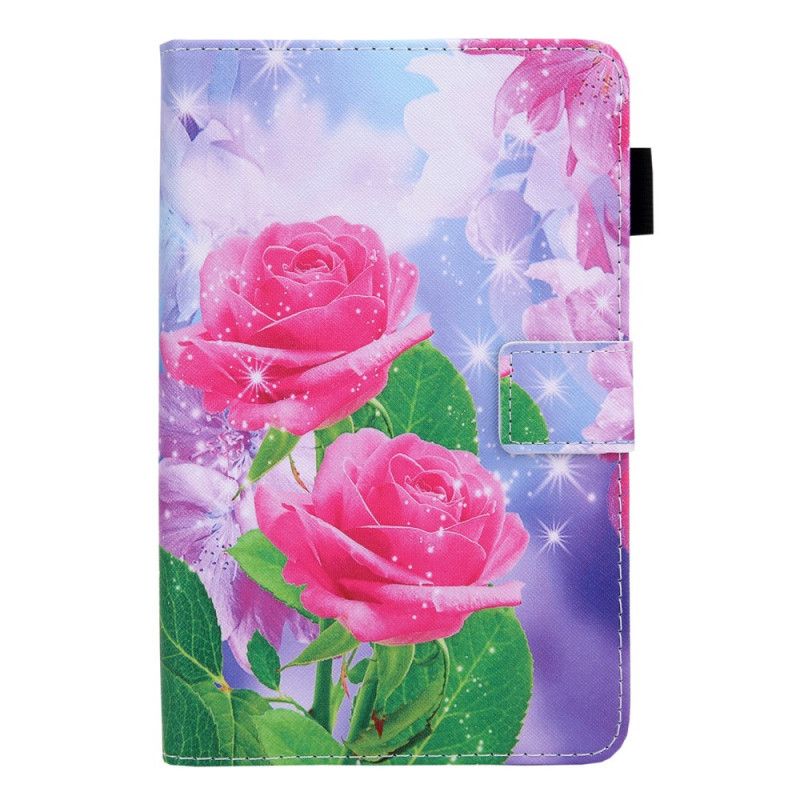 Flip Cover Samsung Galaxy Tab A8 Drømmeblomster