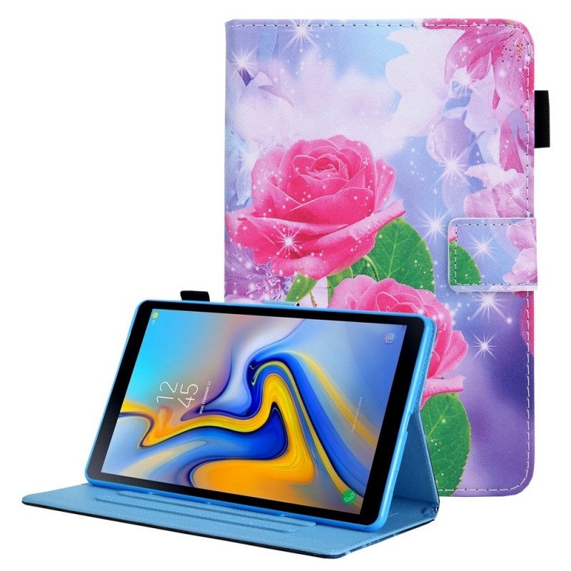 Flip Cover Samsung Galaxy Tab A8 Drømmeblomster