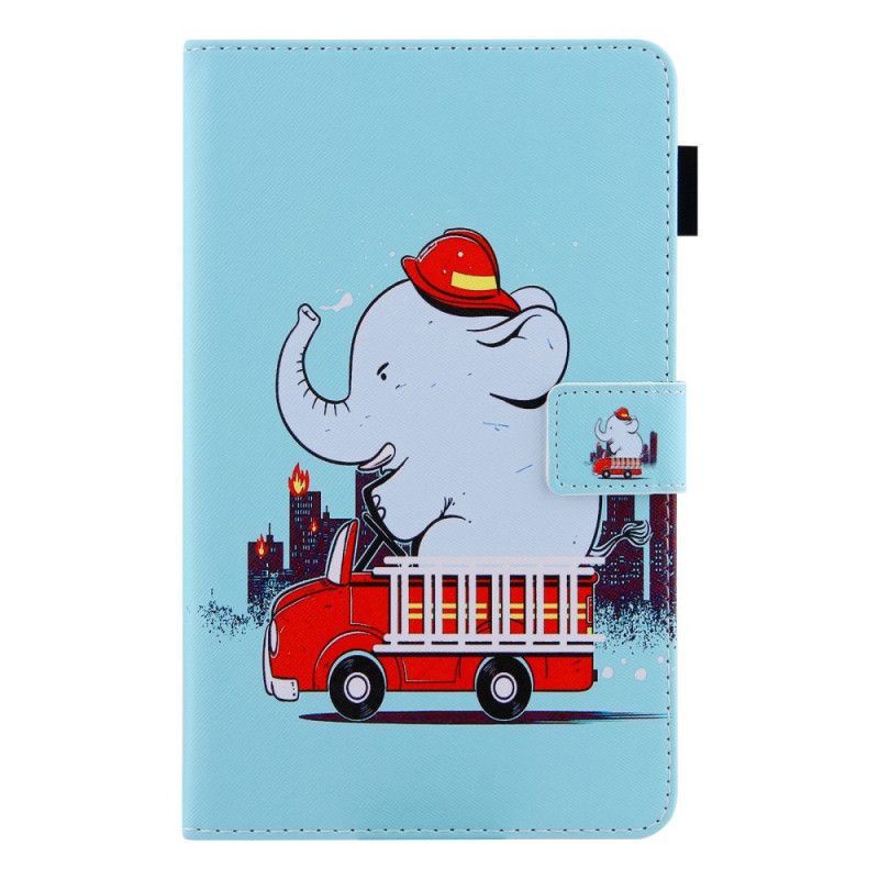 Flip Cover Samsung Galaxy Tab A8 Elefantbrandmand