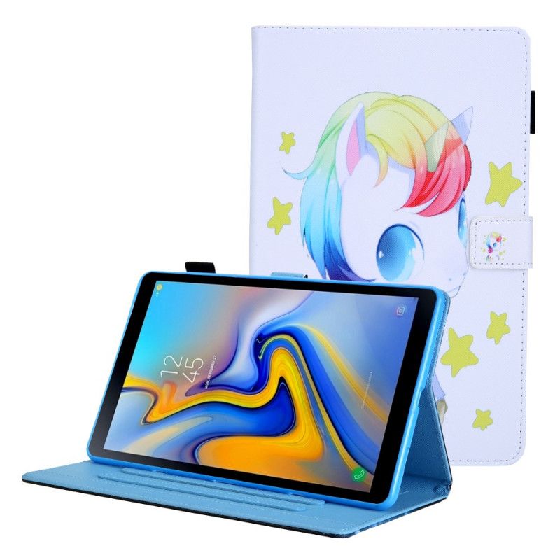 Flip Cover Samsung Galaxy Tab A8 Enhjørning